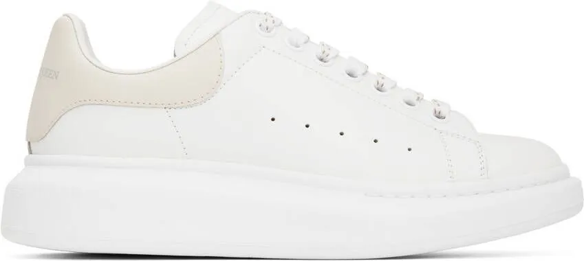 Alexander McQueen White Oversized Sneakers