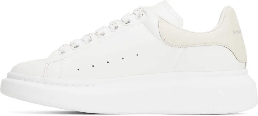 Alexander McQueen White Oversized Sneakers