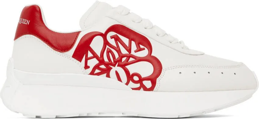 Alexander McQueen White Sprint Sneakers