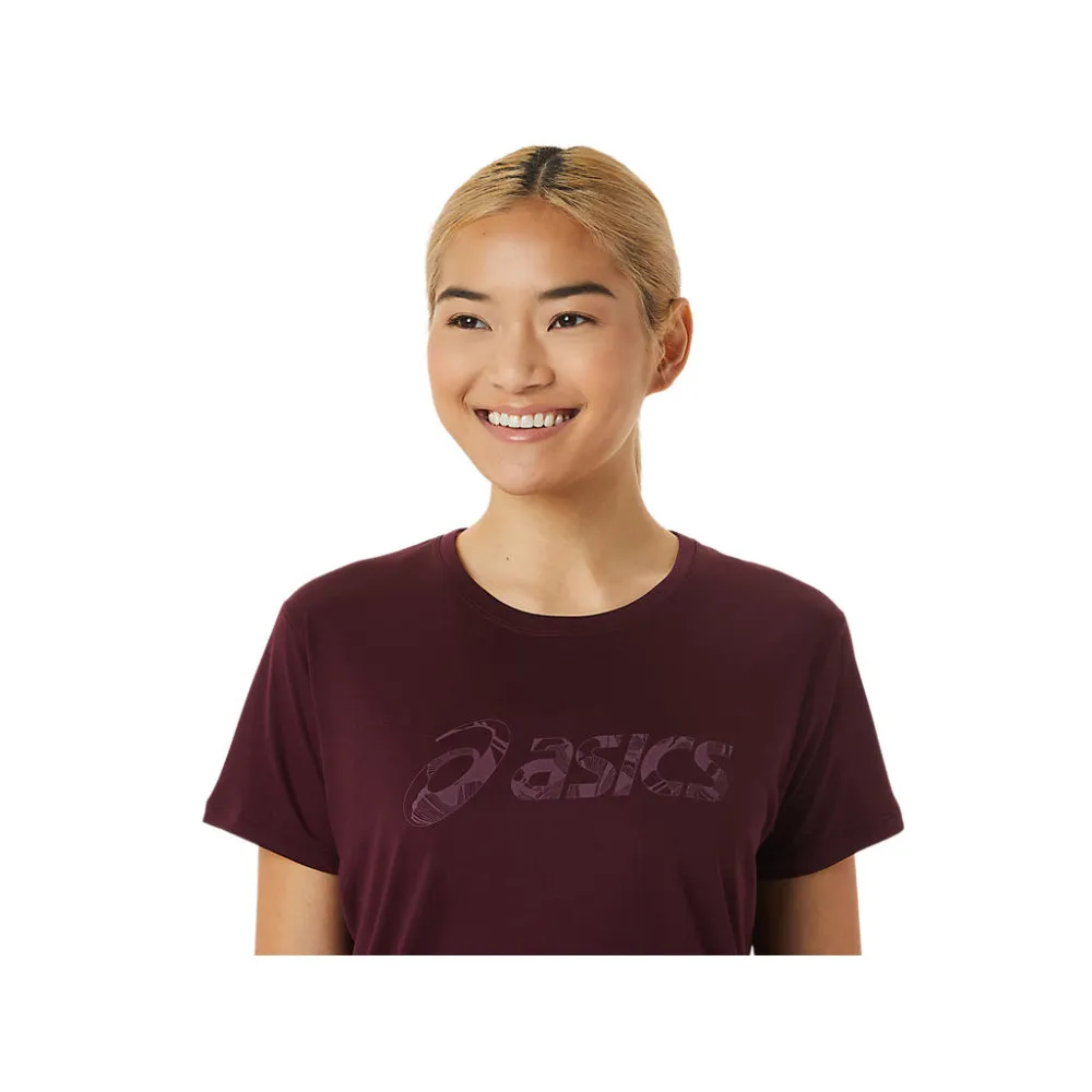 ASICS Women's Runkoyo Asics Top (Deep Mars)