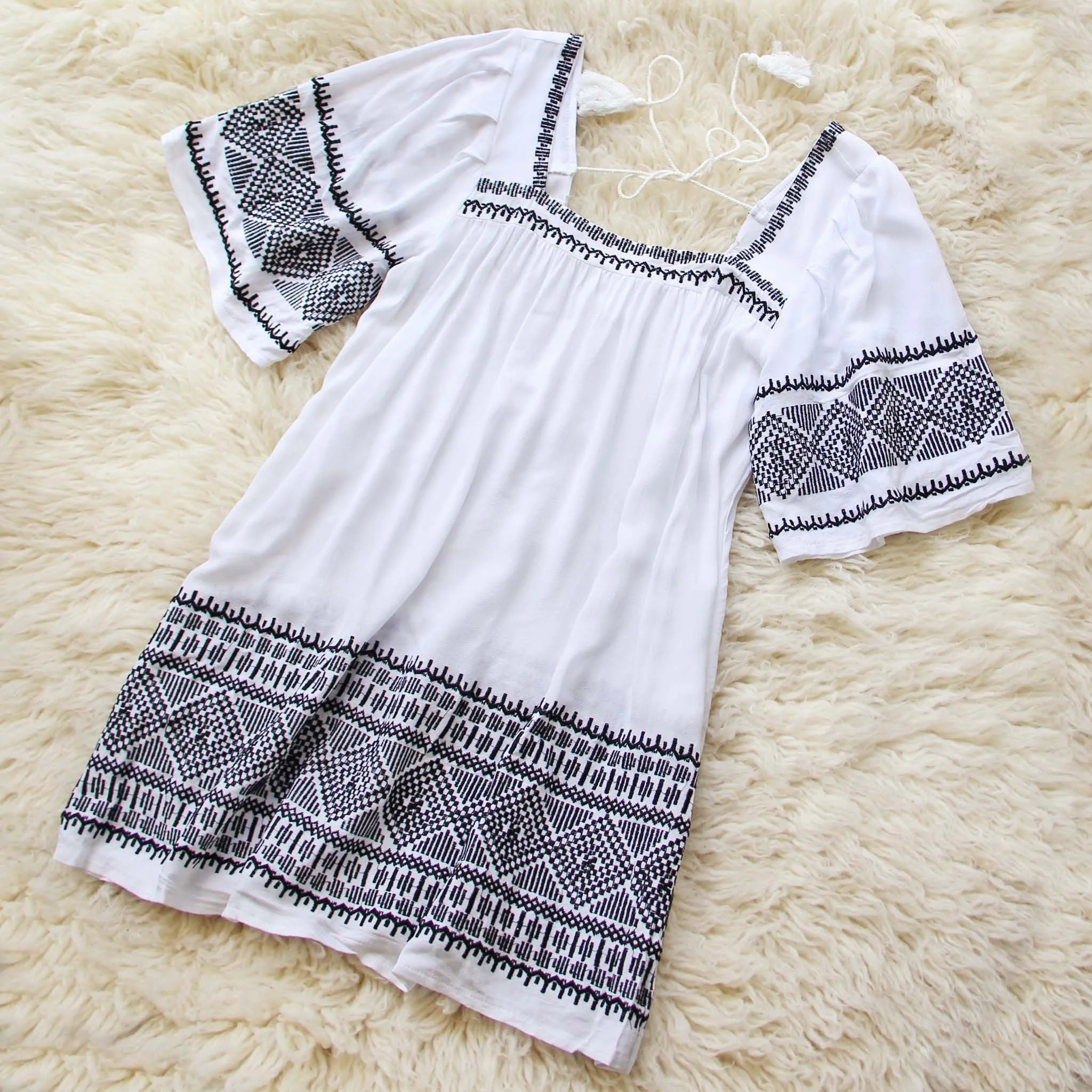 Austin Embroidered Tunic Dress (wholesale)