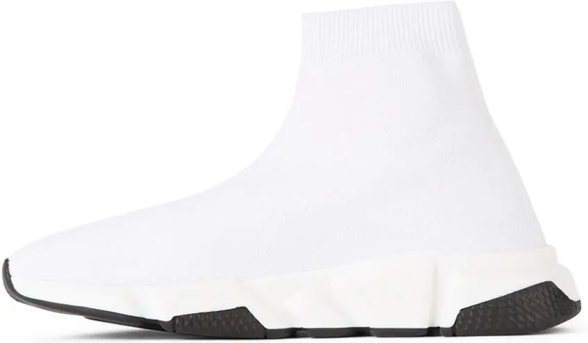 Balenciaga Kids White Speed Sneakers