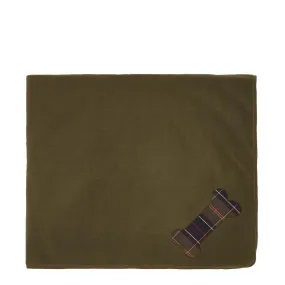 Barbour Dog Travel Fleece Blanket Olive