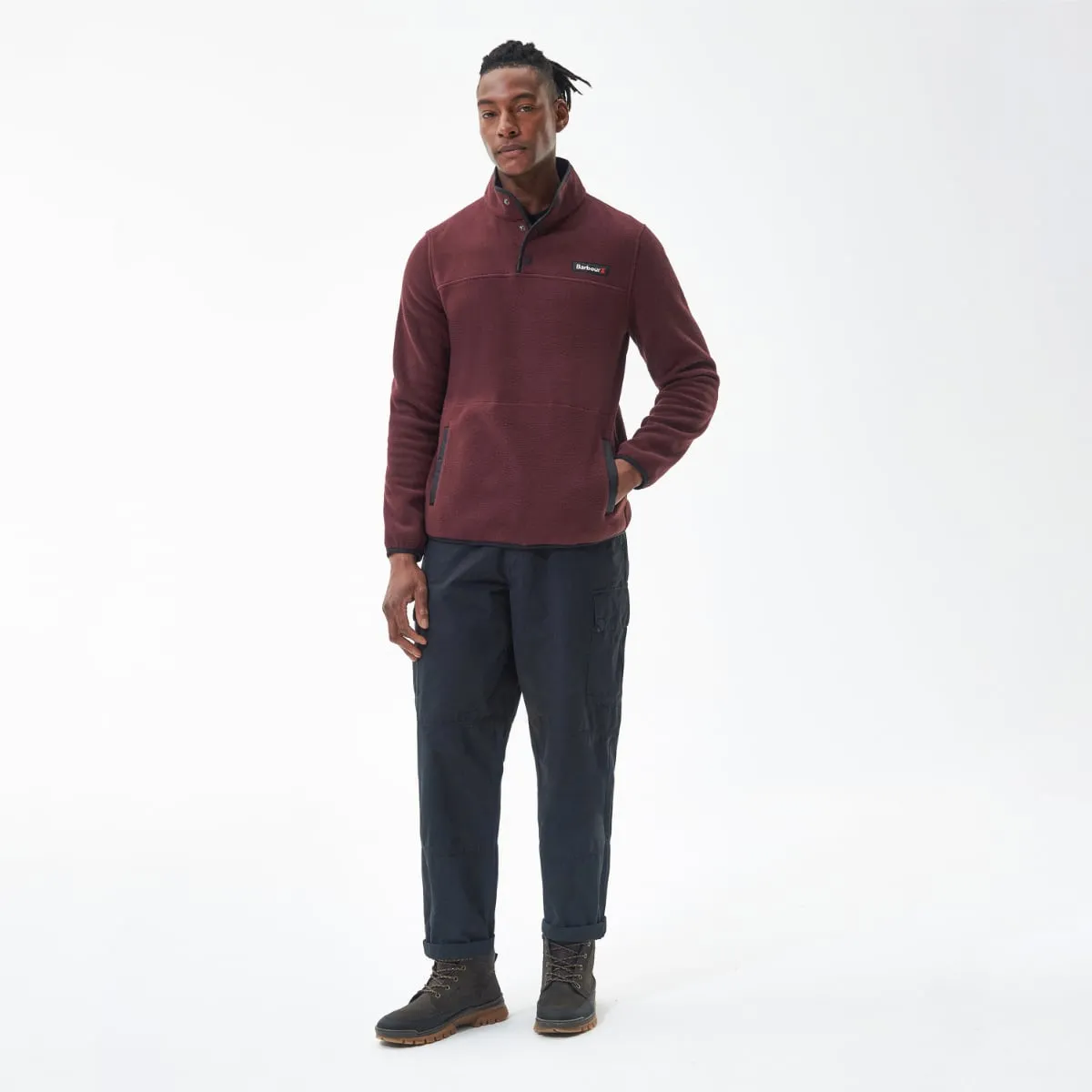 Barbour Latrigg Men's Fleece | Truffle