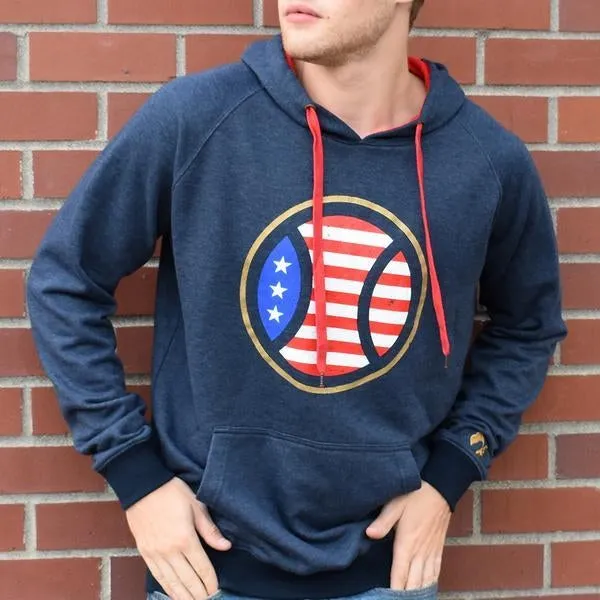 Baseballism - America's Game Hoodie - Navy (Men's)