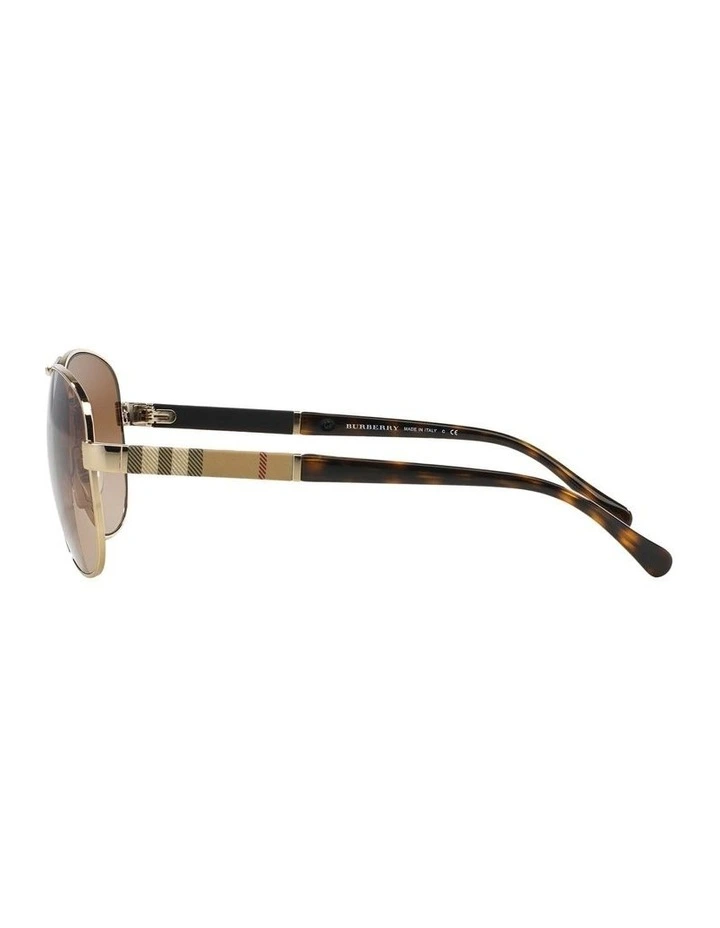 BE3080 Gold Sunglasses