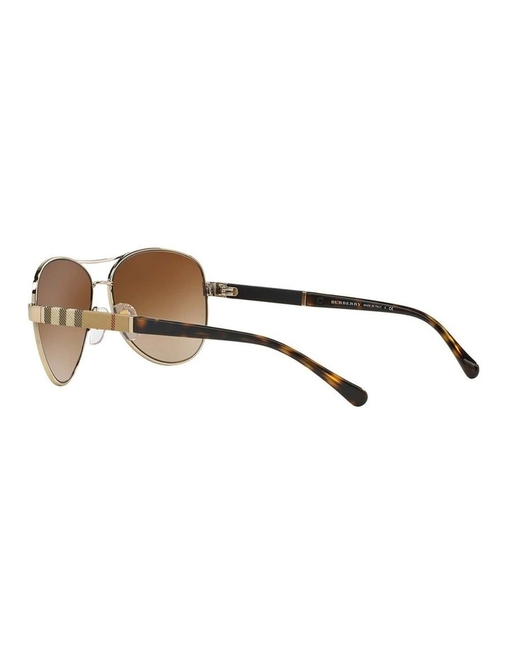 BE3080 Gold Sunglasses