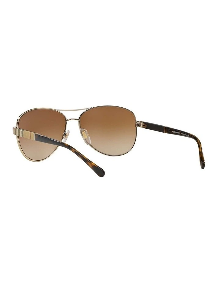 BE3080 Gold Sunglasses