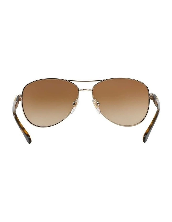 BE3080 Gold Sunglasses