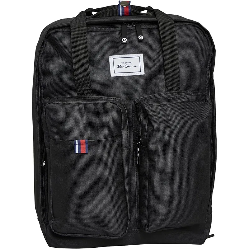 Ben Sherman Mens Redford Backpack Black