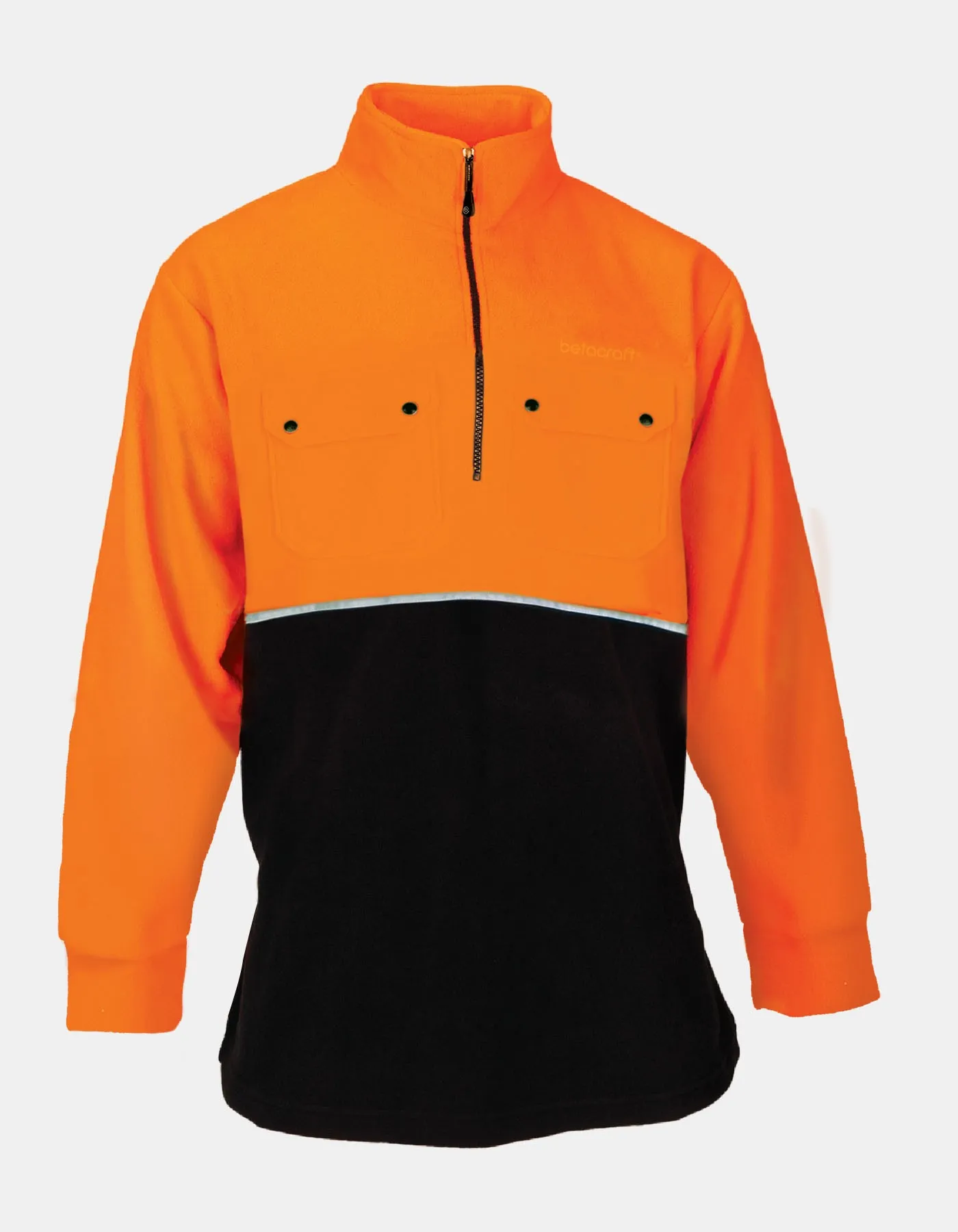 Betacraft Hi-viz Fleece 1/2 Zip