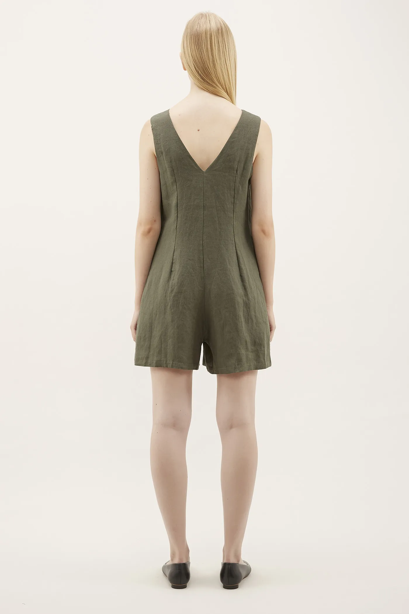 Blayne Linen Romper