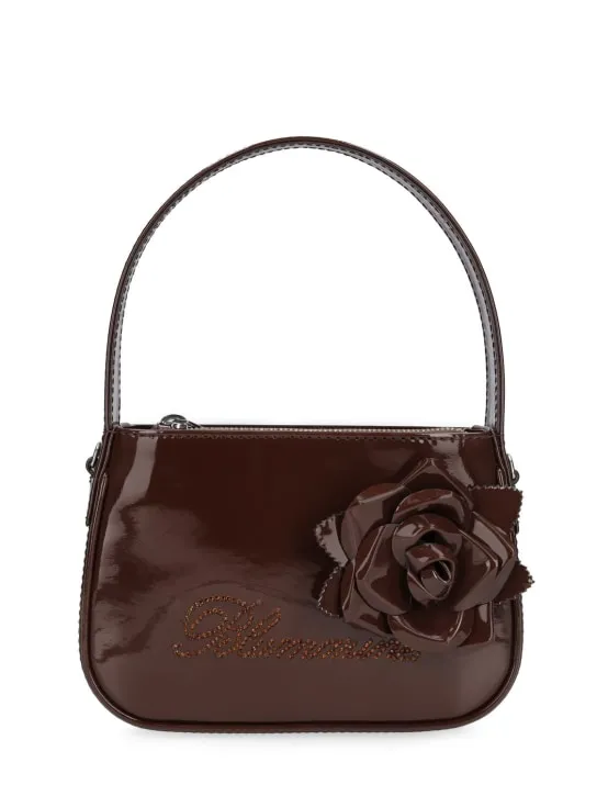 Blumarine   Patent leather top handle bag 