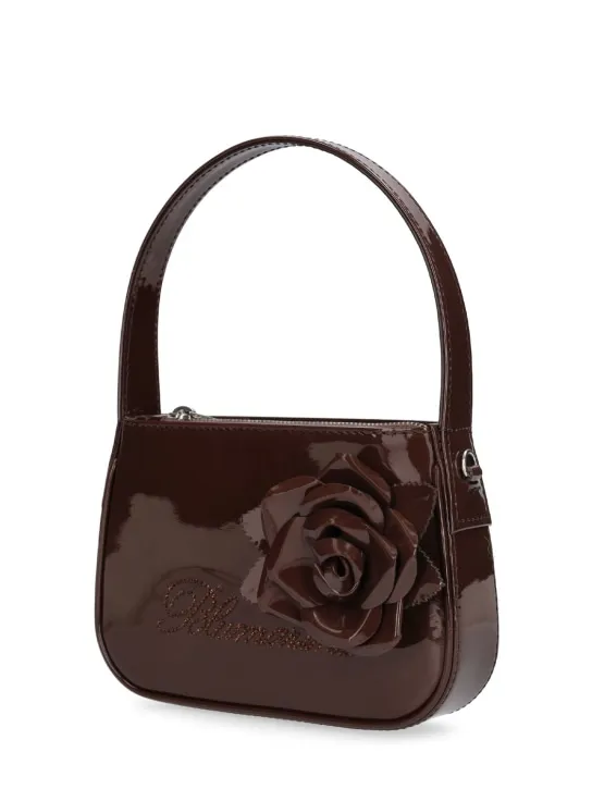 Blumarine   Patent leather top handle bag 