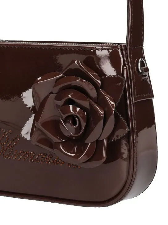 Blumarine   Patent leather top handle bag 