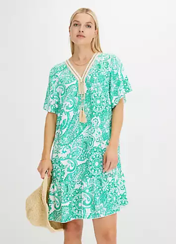 bonprix Paisley Print Tunic Dress | Grattan