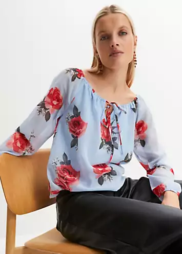 bonprix Rose Print Tunic | Grattan