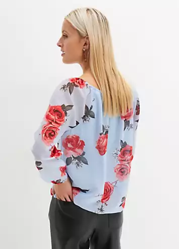 bonprix Rose Print Tunic | Grattan