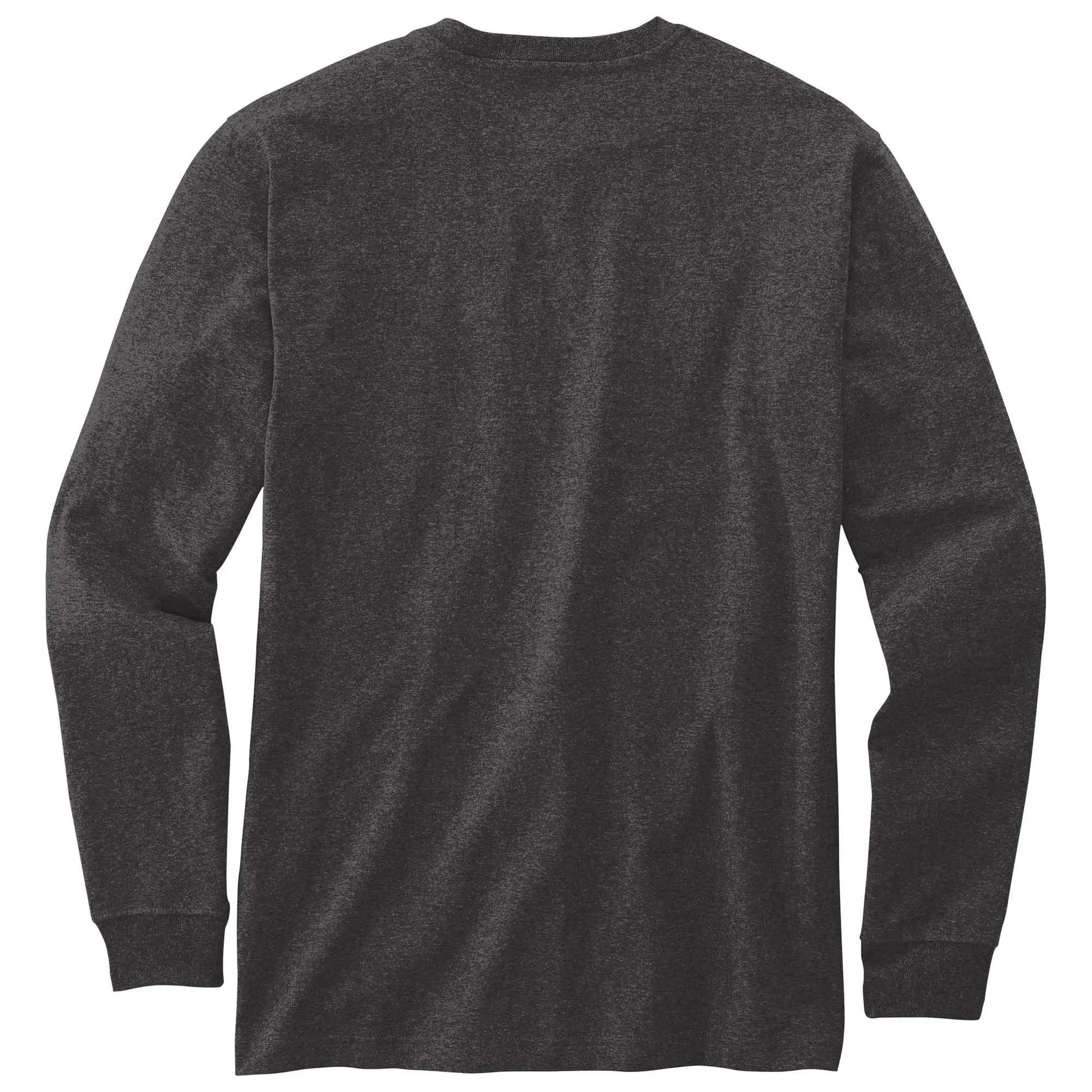 Carhartt K128 Workwear Long Sleeve Henley T-Shirt - Carbon Heather