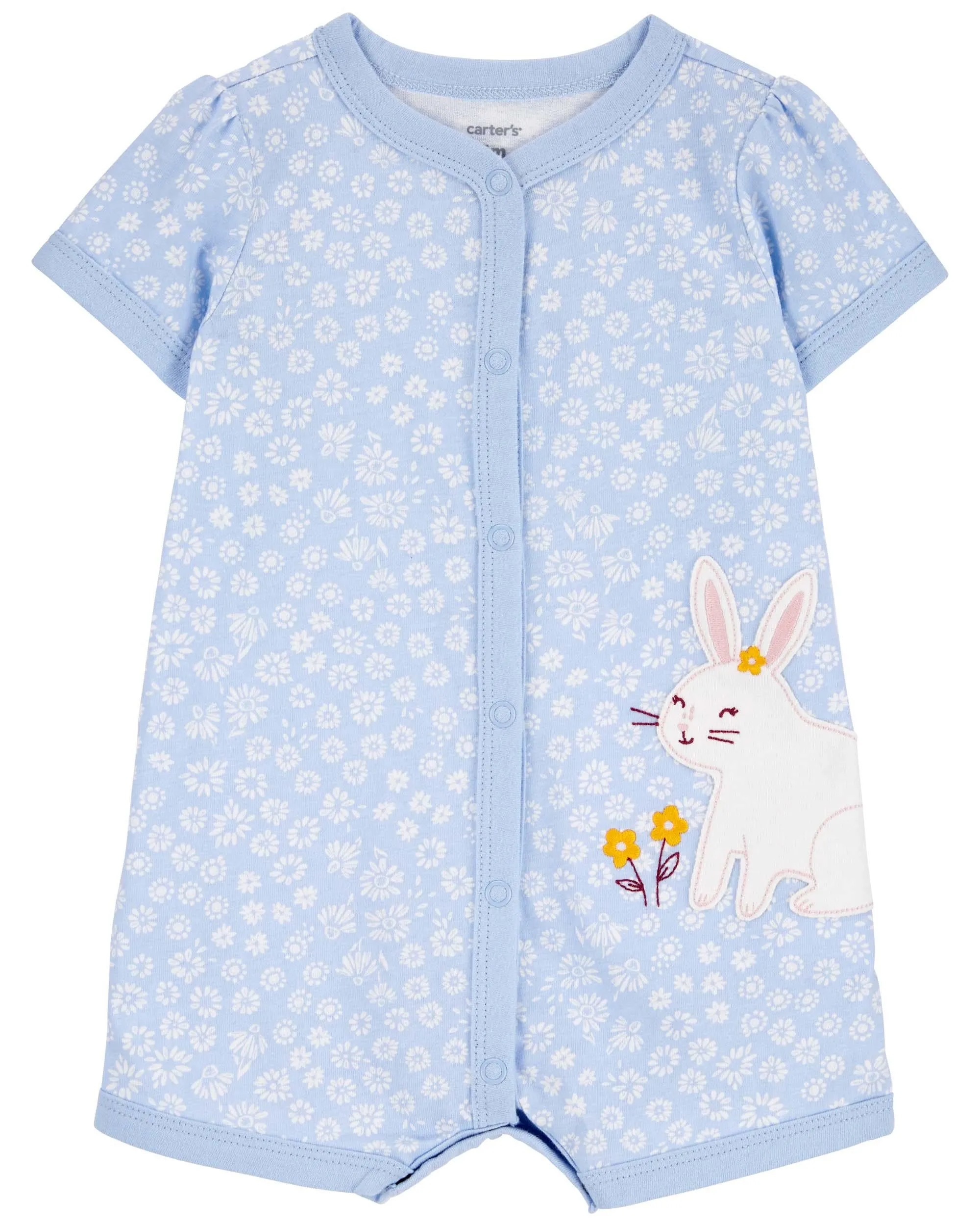 Carters Oshkosh Baby Bunny Snap-Up Romper