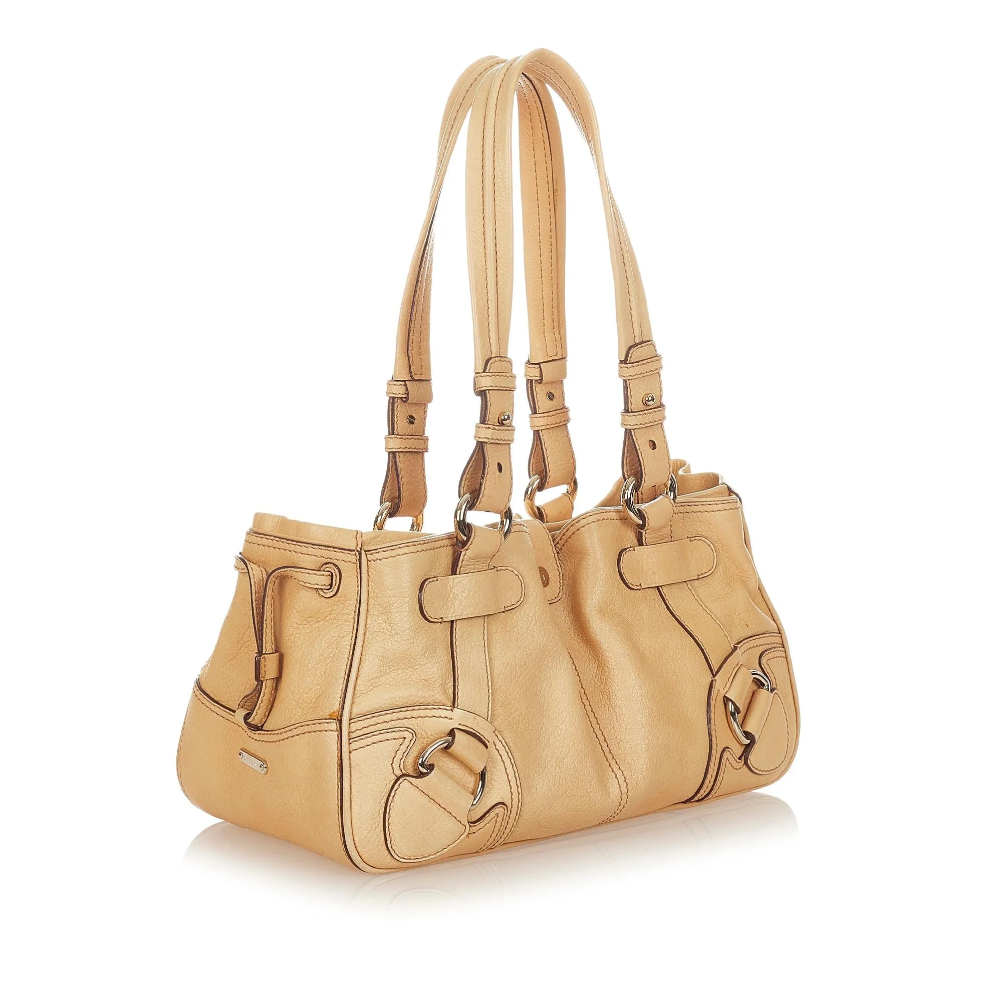 Celine Leather Shoulder Bag (SHG-26579)