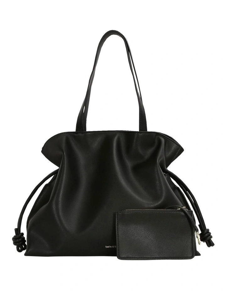 C'est La Vie Shoulder Bag in Black