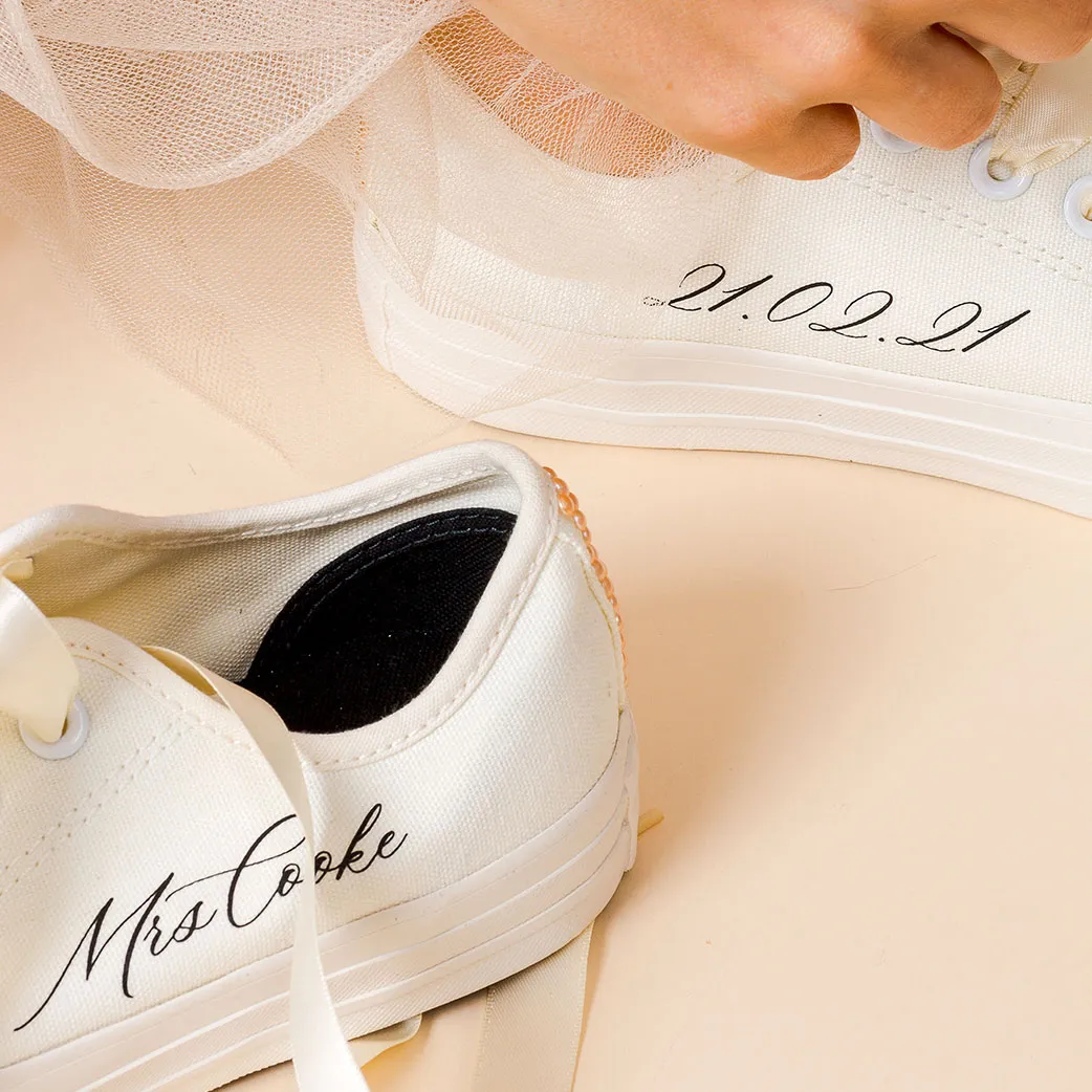 Champagne Pearl Bridal Converse