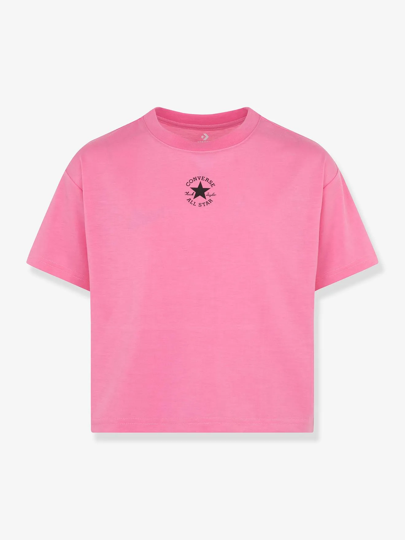 Chuck Patch T-Shirt for Children, by CONVERSE - rose