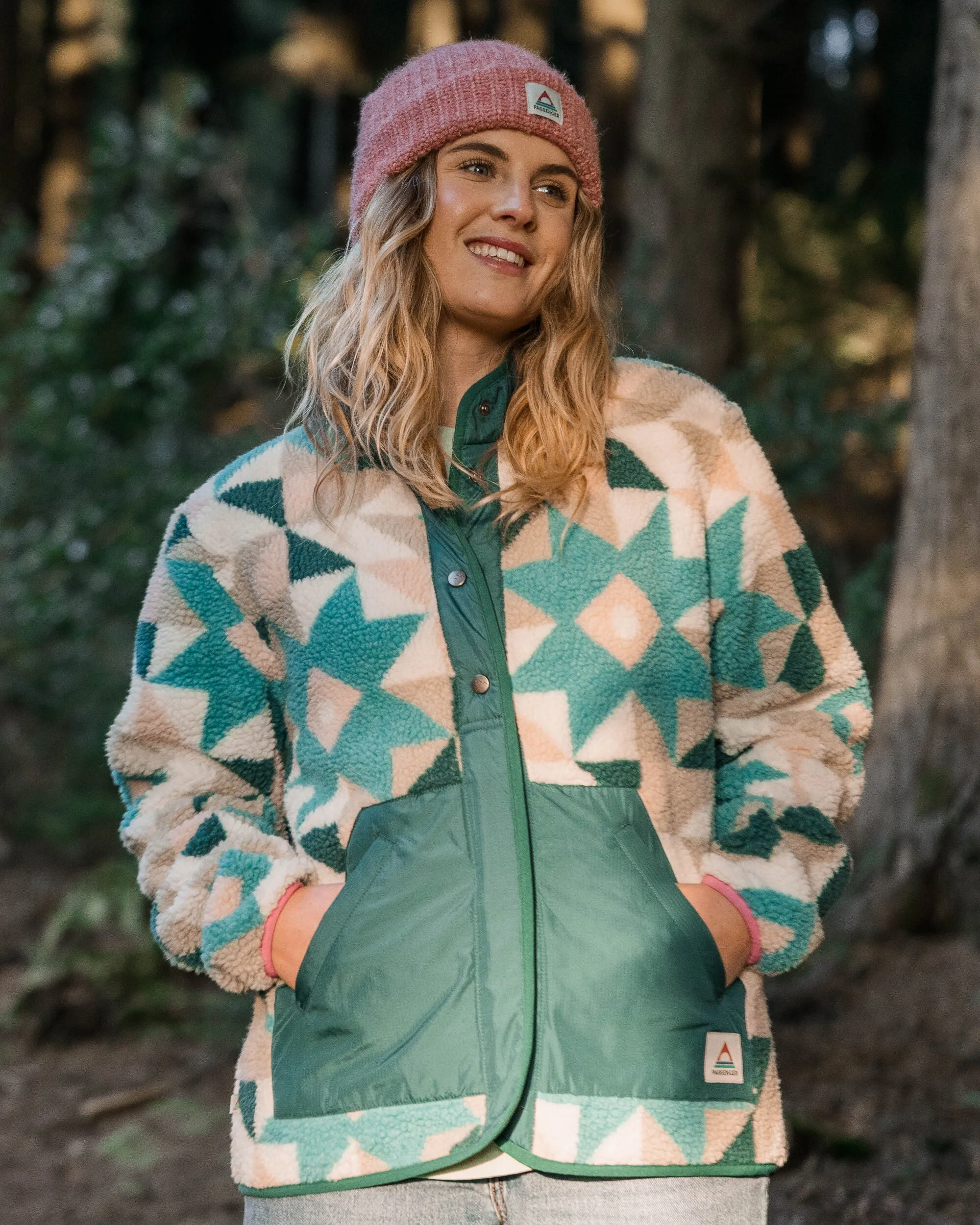 Clover Recycled Deep-Pile Sherpa Fleece