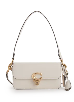 COACH  Studio leather baguette bag - White