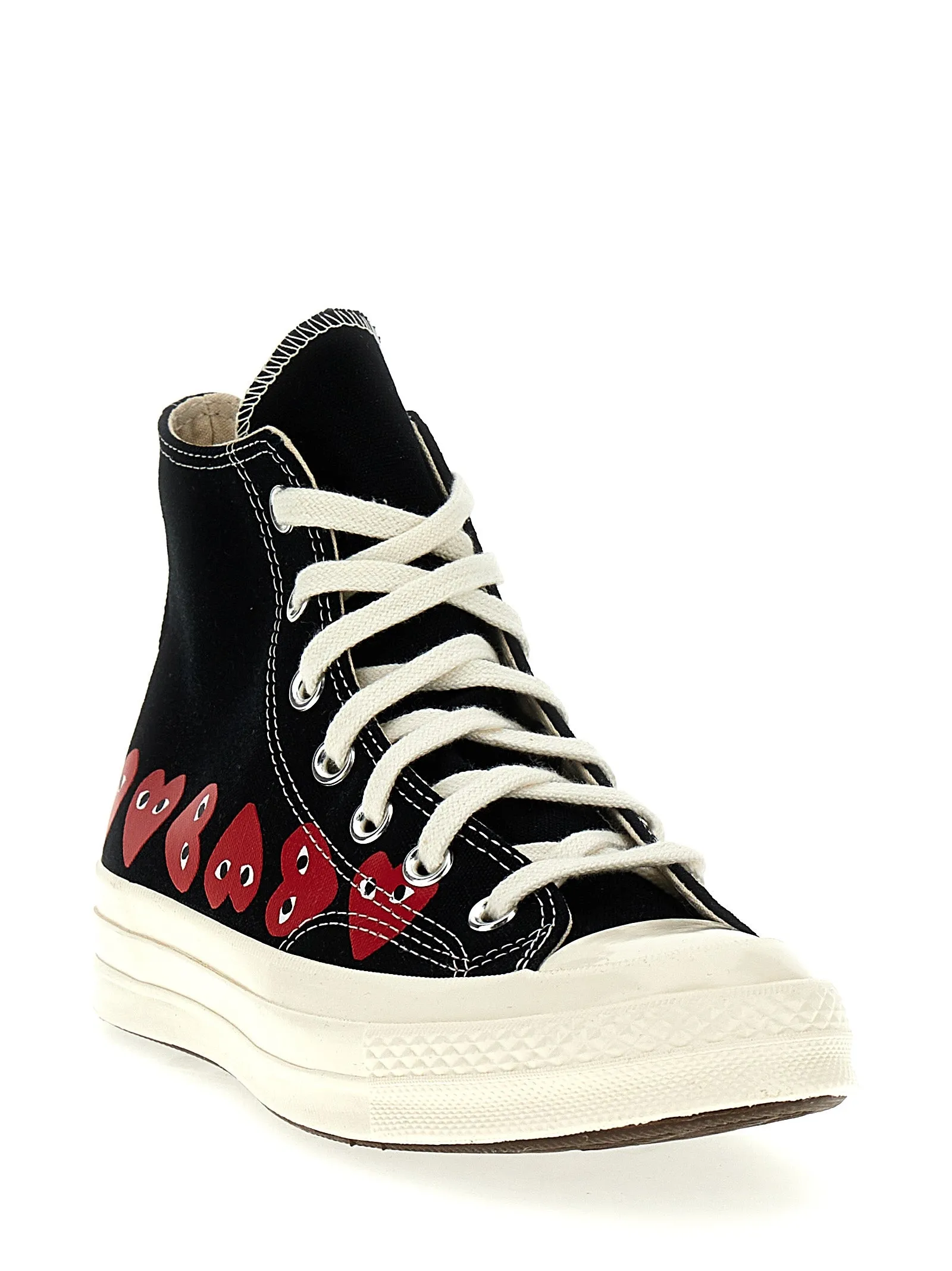 Comme Des GarOns Play X Converse Sneakers Black