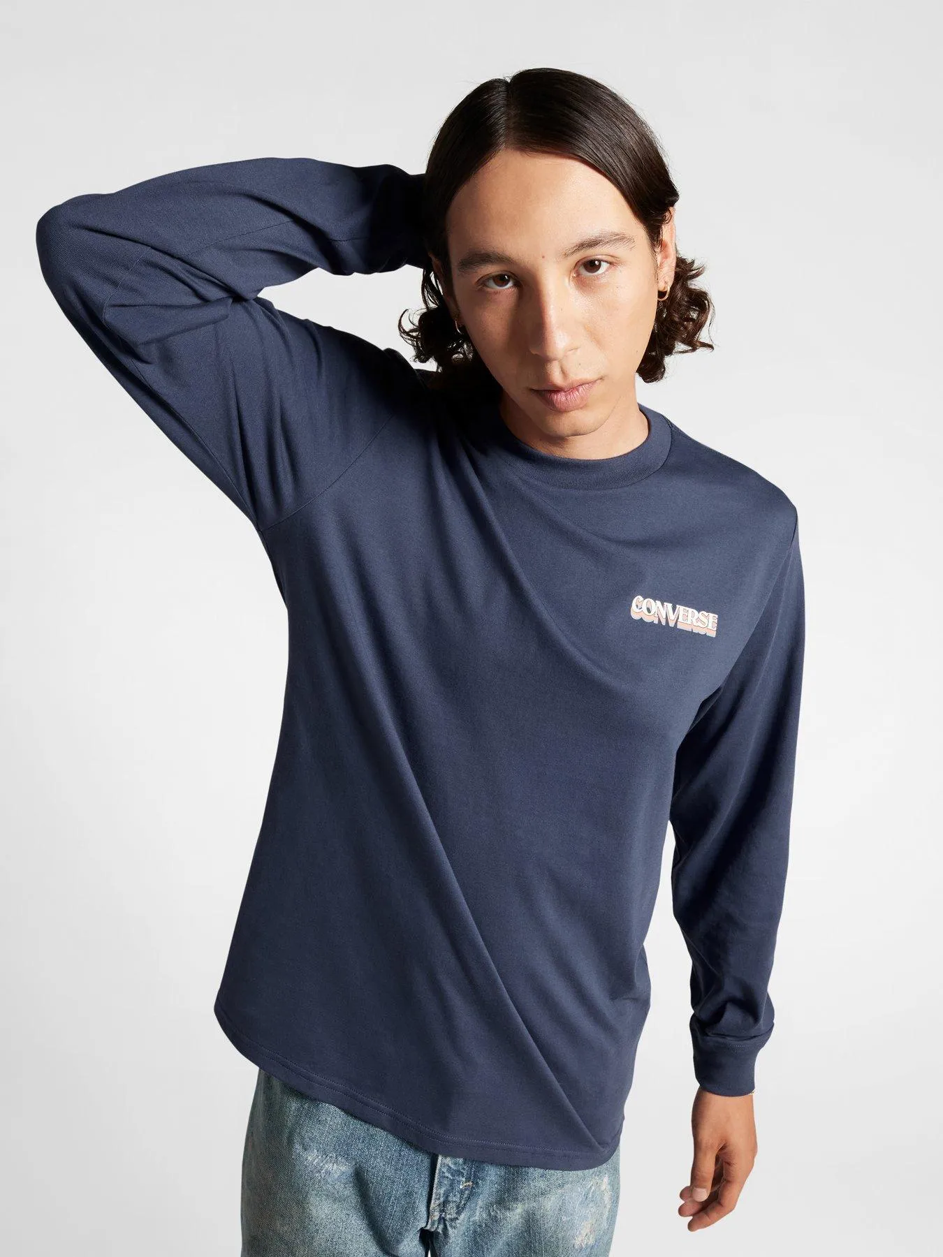 Converse All Star Winter Chill Long-sleeve T-shirt - Navy