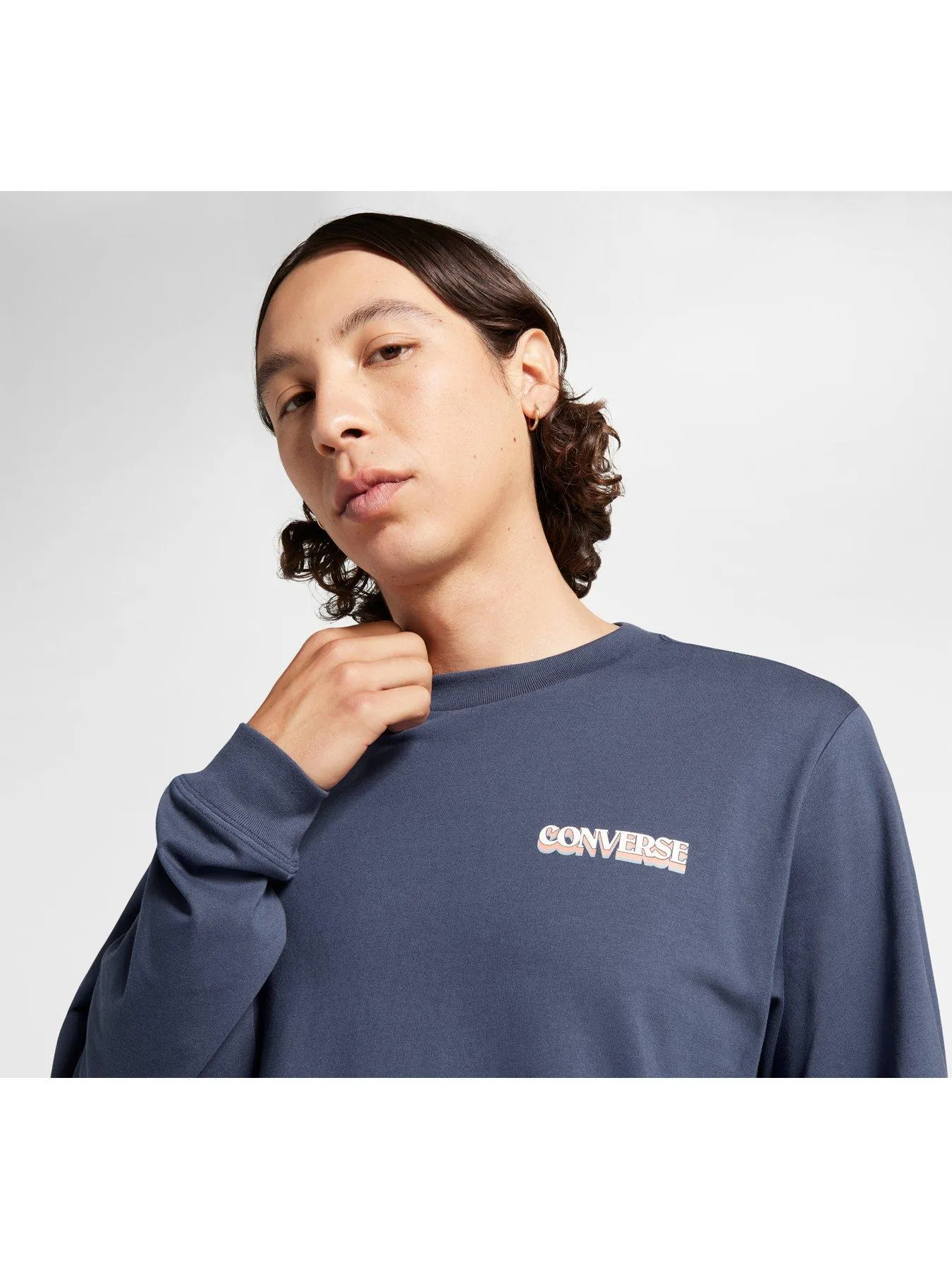 Converse All Star Winter Chill Long-sleeve T-shirt - Navy