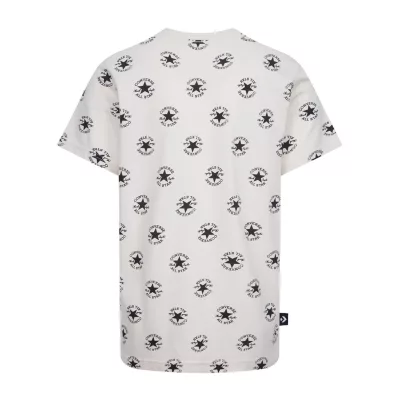 Converse Big Boys Crew Neck Short Sleeve Graphic T-Shirt