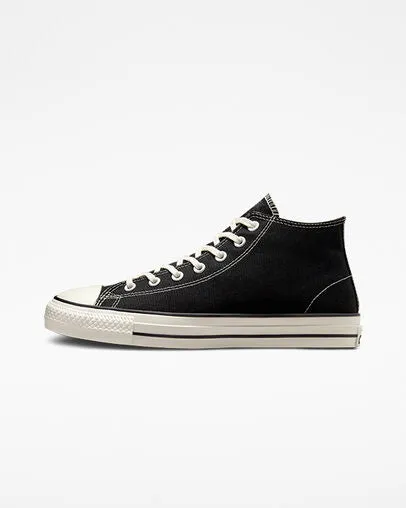 Converse Cons CTAS Mid Skate Shoe Black/Egret