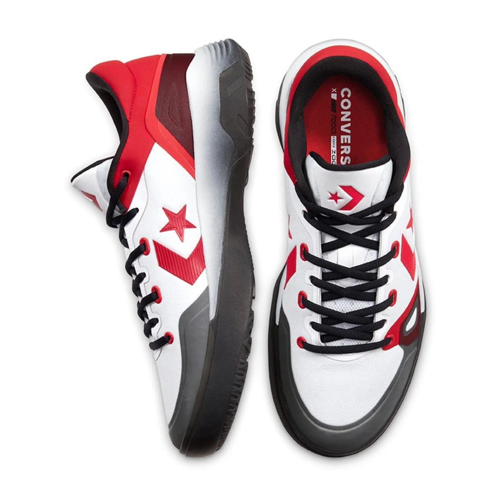 Converse G4 Low Top ''White/University Red/Black''