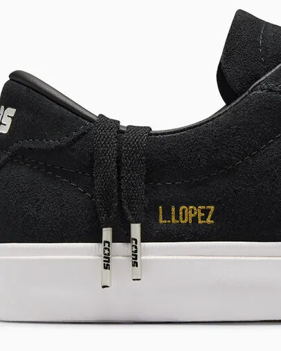 Converse Louie Lopez PRO OX Suede Black/White