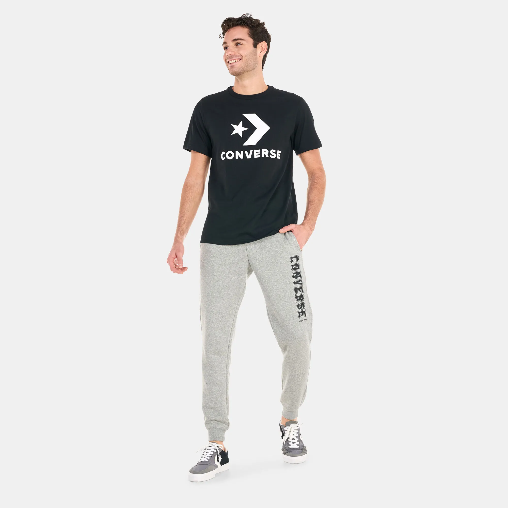 Converse Men's Go-To Star Chevron Logo T-Shirt