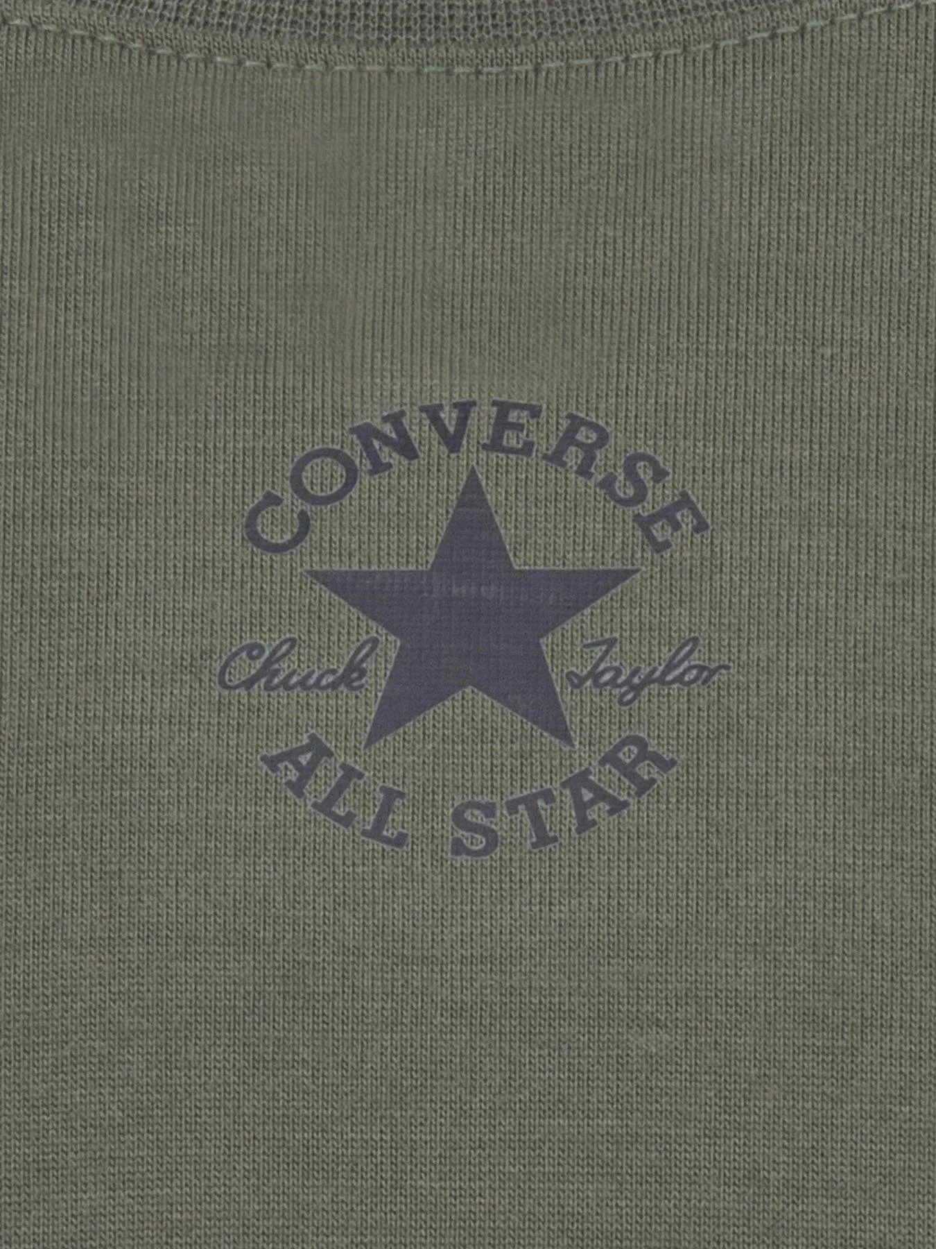 Converse Older Girls Chuck Patch Boxy T-Shirt - Dark Khaki