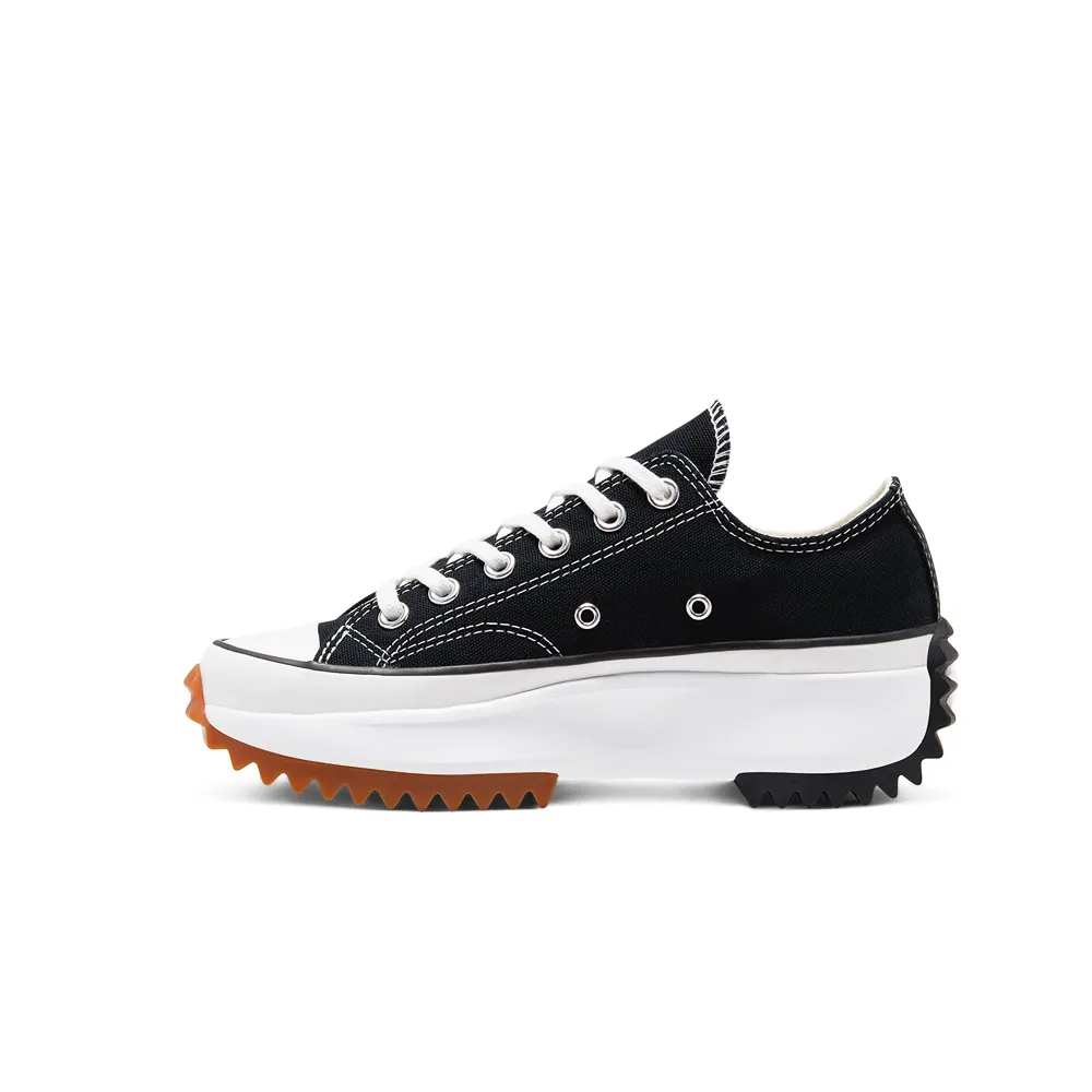 Converse Run Star Hike Low Top Black/White/Gum 168816C