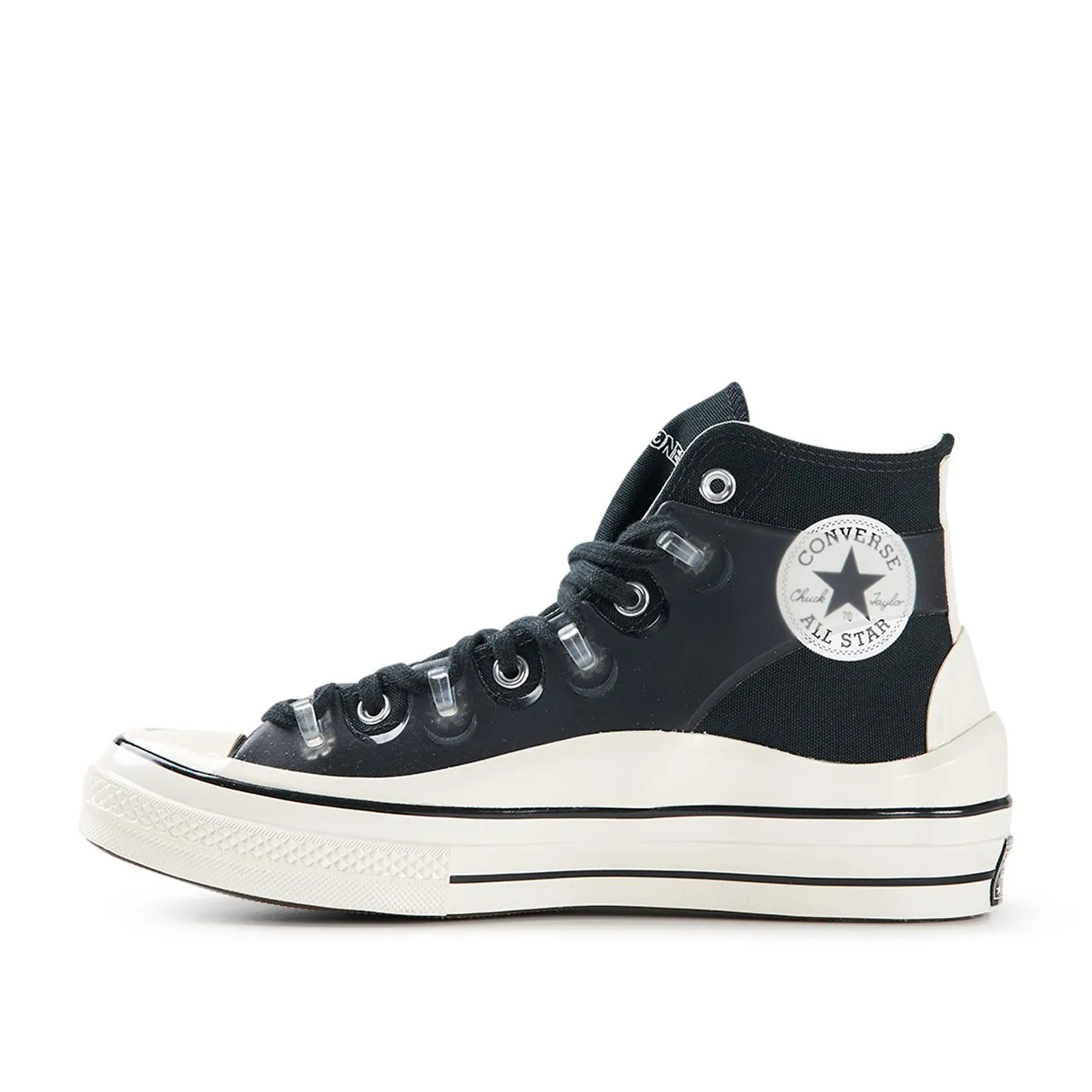 converse x kim jones chuck 70 utility wave hi (black / egret)