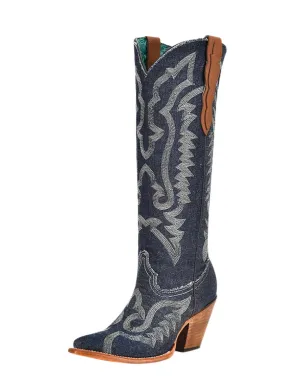 Corral Ladies' Denim Embroidered Boot