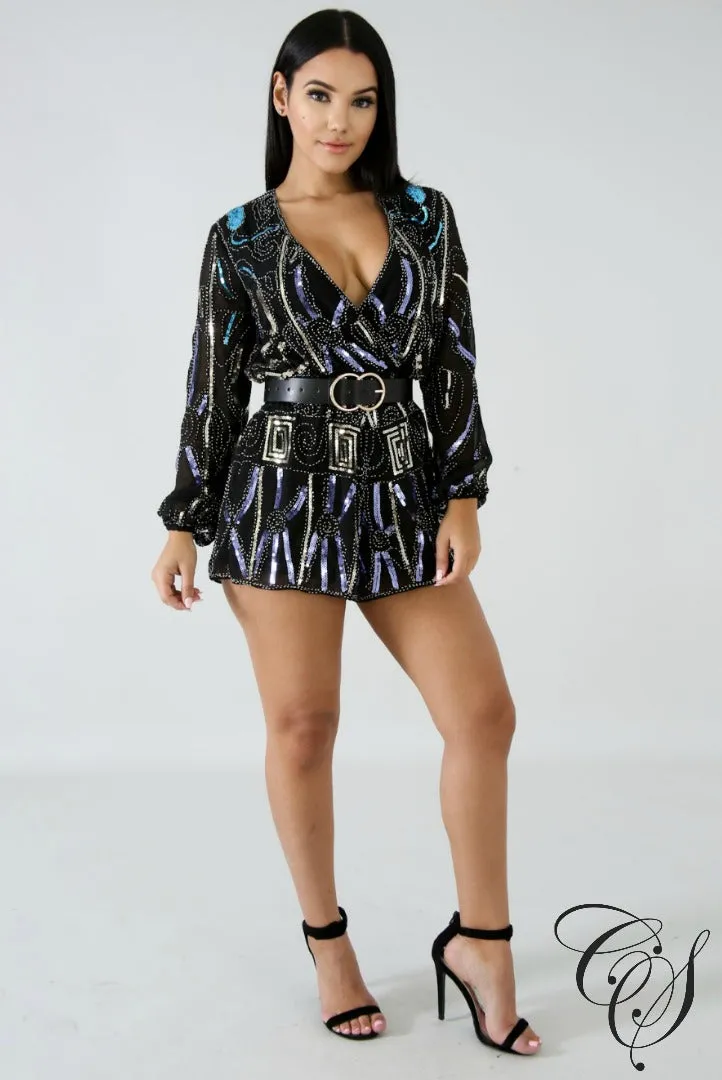 Crystal Let Me Shine Romper