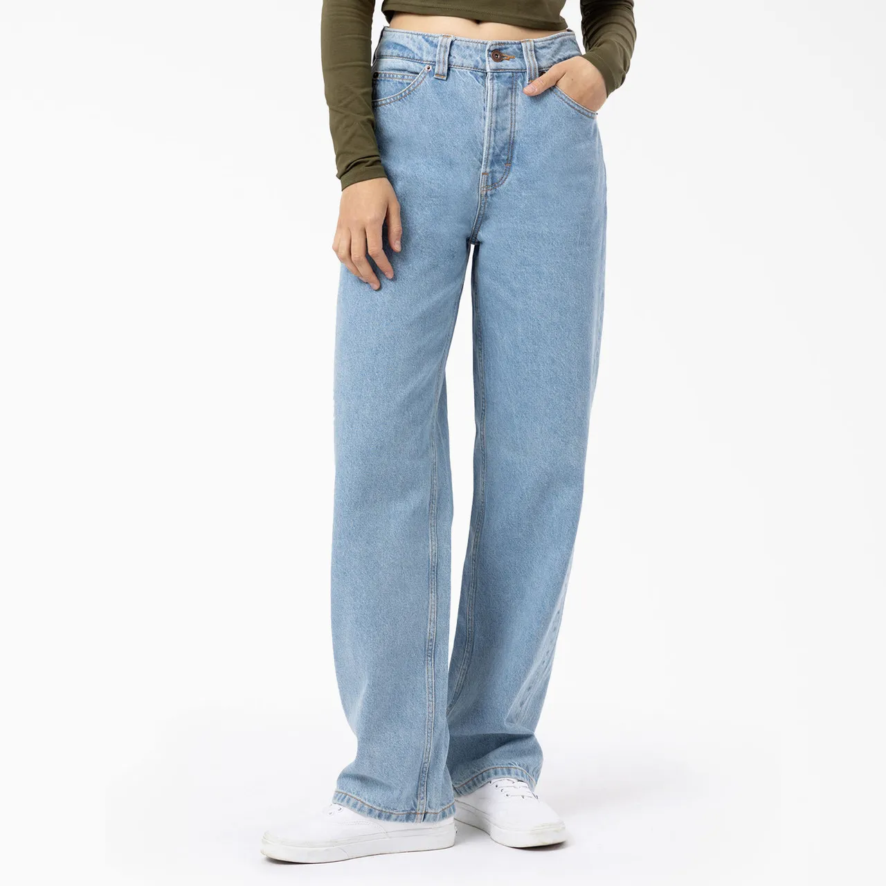 Dickies Workwear Women's Thomasville Regular Fit Jeans - Light Denim