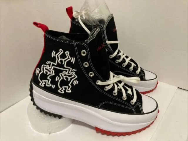 DS Limited Edition Converse X "Keith Haring" Edition Run...