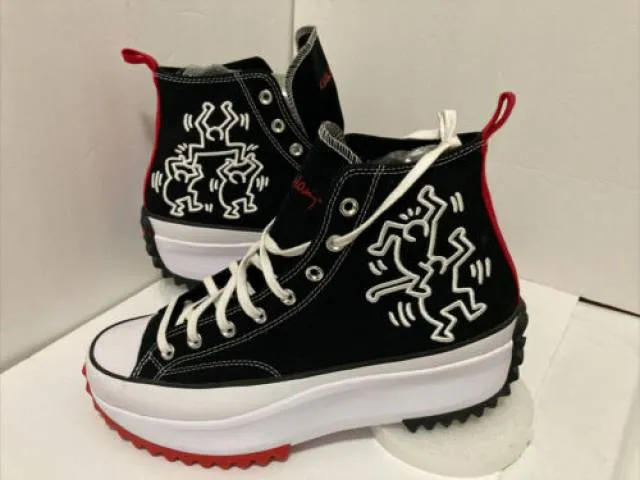 DS Limited Edition Converse X "Keith Haring" Edition Run...