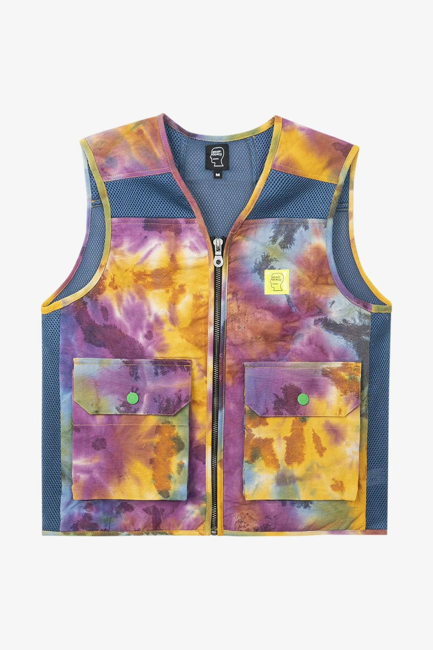 Dyed Canvas Spacer Mesh Tactical Vest