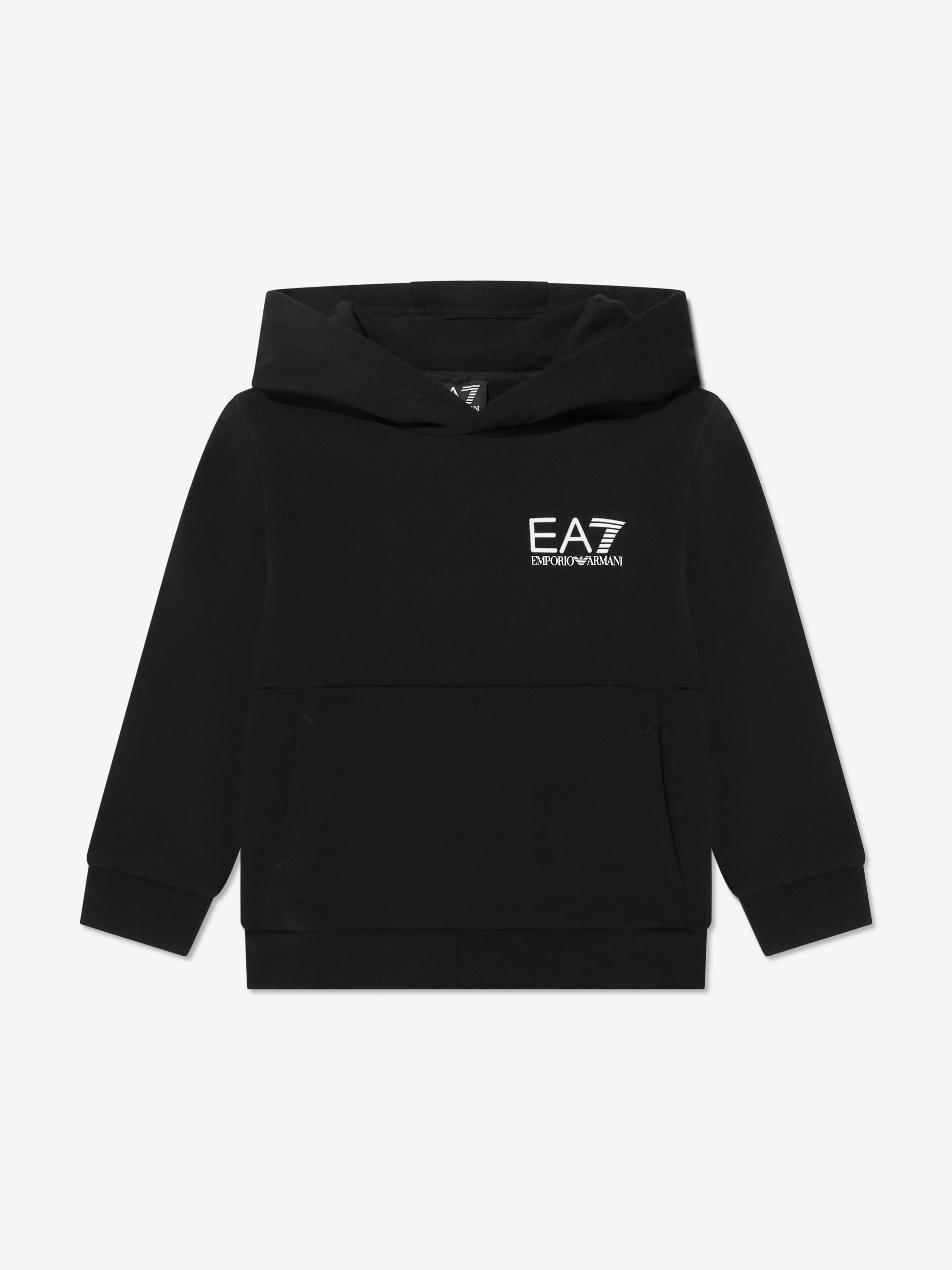 EA7 Emporio Armani Boys Train Core ID Tracksuit in Black