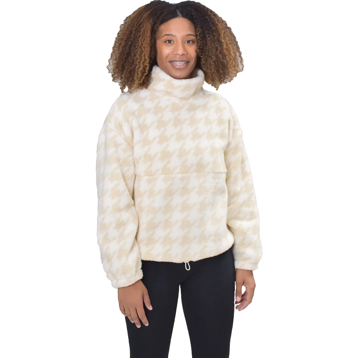 Ebb & Flow Women's Sherpa Cowl Neck Fleece