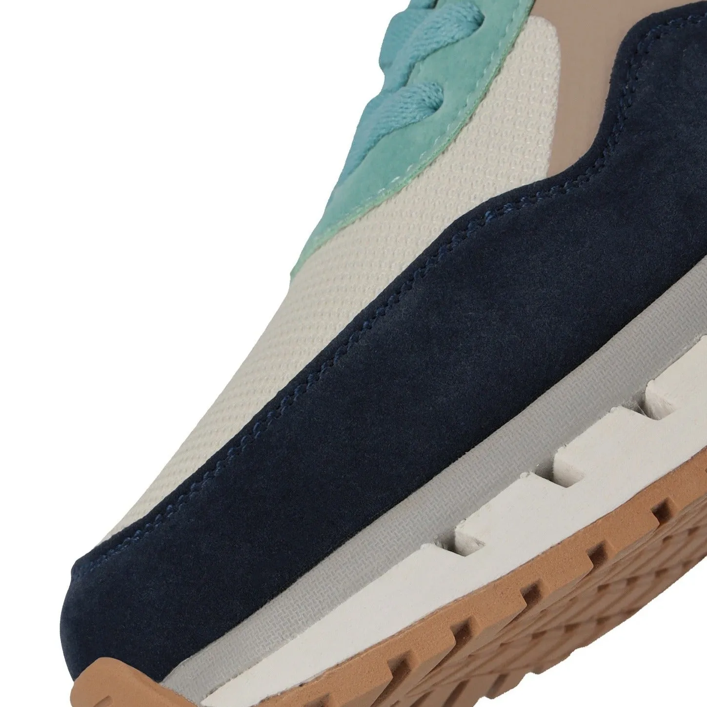 ECOALF | SNEAKERS MUJER | CERVINO OFF WHITE NAVY | BLANCO